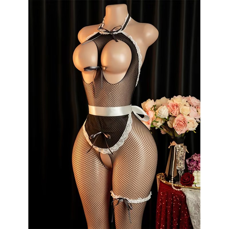 Arzular Seks Oyunu Crotchless  - Bodystocking Fishnet incelemesi ve fiyatı