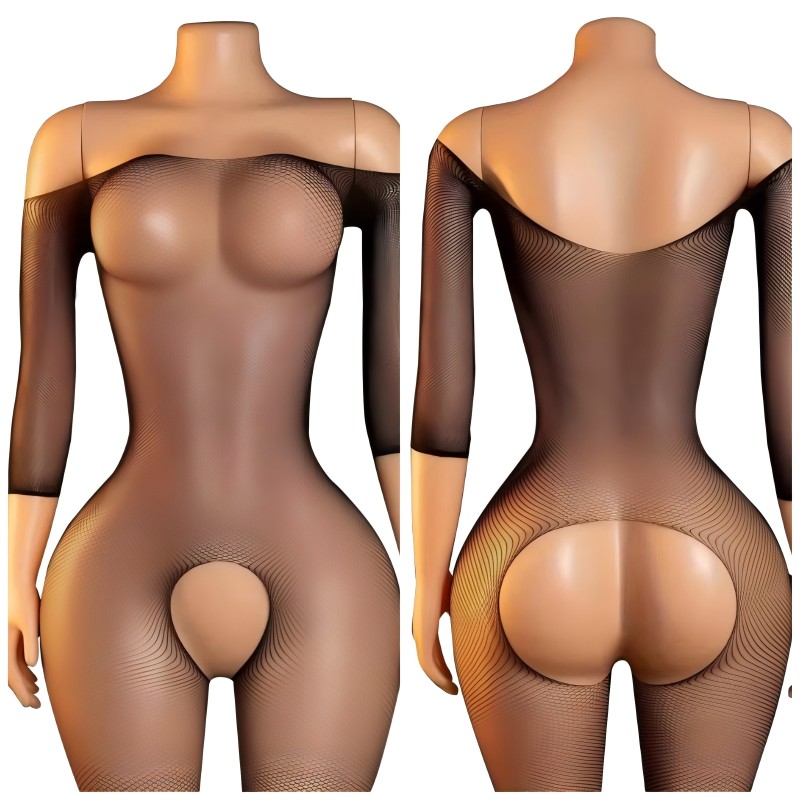 Seksi Açık Kasıklı Külotlu Çor - Bodystocking Fishnet incelemesi ve fiyatı